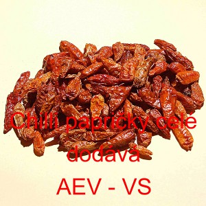 Chilli papričky cel&eacute;