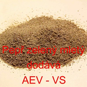 Pepř zelen&yacute; mlet&yacute; (drcen&yacute;)