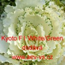 Okrasn&eacute; zel&iacute;, brukev zeln&aacute; Kyoto F1 White/Green