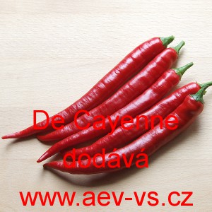 Paprika ročn&iacute; p&aacute;liv&aacute; De Cayenne